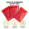 Craft A Brew - Safale US-05 Yeast - Fermentis - American Ale Dry Yeast - For American Ales - Ingredients for Home Brewing - Beer Making Supplies - [3 Pack] view 3