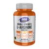 Now Foods Sports Nutrition, L-Arginine Double Strength 1000mg, Nitric Oxide Precursor, Amino Acids, 60 Tablets view 1