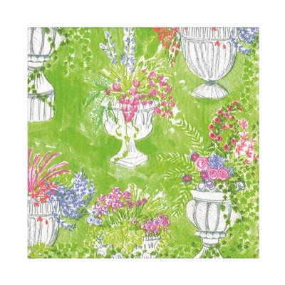 Caspari Jardin De Luxembourg Luncheon Napkins - 20 Per Package