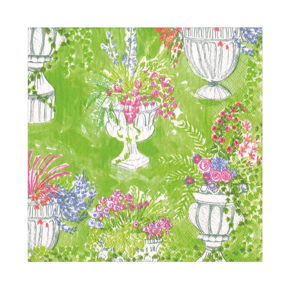 Caspari Jardin De Luxembourg Luncheon Napkins - 20 Per Package