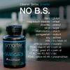 (5 Pack) Smarter Omega 3 Fish Oil, Berry Flavor, Burpless, Tasteless, 2000mg, Potent Triple Strength DHA EPA Brain Omega-3, Made with AlaskOmega view 4