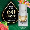 Air Wick Vibrant Plug in Scented Oil Refill, 5ct, Nectarine & Paradise Flower, Air Freshener, Essential Oils view 2