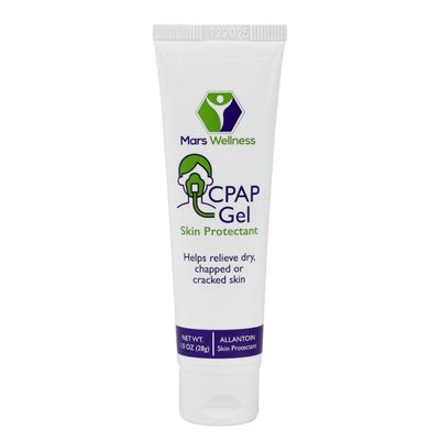 Mars Wellness CPAP Gel Skin Protectant  1oz Before and After CPAP Nose Mask Sealant  Soothing and Calming  Ideal for Dry, Chapped, Cracked Skin - 2 Pack