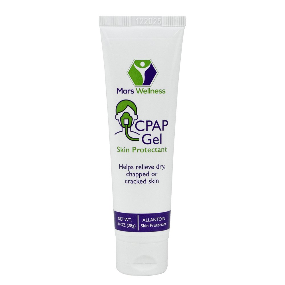 Mars Wellness CPAP Gel Skin Protectant  1oz Before and After CPAP Nose Mask Sealant  Soothing and Calming  Ideal for Dry, Chapped, Cracked Skin - 2 Pack