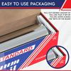12" X 1000' Aluminum Foil Roll wtih Black Nitirle Gloves Combo Pack (4 Rolls) view 3