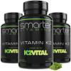 (3 Pack) Smarter Vitamin K2 MK7 100mcg, Made with K2VITAL and Kale, 180 Liquid Softgels view 1