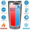 Meat lover Silver EditionTumbler 20oz - If it doesn't have Meat it's snack - Meat consumer beef lover epicure gourmet gourmand view 2