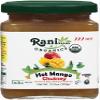 Rani Organic Hot Mango Chutney (Spicy Indian Preserve) 10.5oz (300g) Glass Jar, Ready to eat ~ All Natural | Vegan | Gluten Free | No Colors | NON-GMO | Indian Origin | USDA Certified Organic view 1
