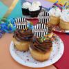 Beetlejuice Animated Series Logo Cupcake Picks Toppers Decoration Set of 6 view 4