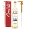 Amoretti - Premium Violet Lavender Syrup, 94 Servings Per Bottle (750 ml), with Pump for Flavoring Coffees, Cocktails, and other Beverages, Gluten Free, GMO/GEO Free, Preservative Free view 1