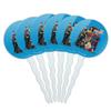 DC League of Super Pets Group Cupcake Picks Toppers Decoration Set of 6 view 1