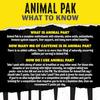 Animal Pak - Convenient Multivitamin for Men & Women Daily All-in-One Vitamin & Supplement Pack - Zinc, Vitamins C, B, D, Amino Acids, and Immune Support - Sports Nutrition Performance - 30 Count view 2
