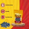 OZARK NUT ROASTERS, Chocolate Coated Blueberries, Chocolate-Flavored Snack Nuts, World-Class Gourmet Candied Peanuts, Resealable Pack (4 oz) view 3