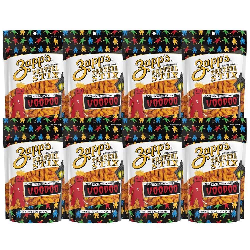 Zapps Voodoo Pretzel Stix pack of 8-5 oz bags