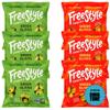 Freestyle Snacks Olive Snack Packs - As Seen on Shark Tank - Single Serve - Fresh Pitted Green Olives, Grown in Greece, All Natural, Non-GMO, Sugar-Free, Salty Snack - Variety, 1.1oz (6 Pack) view 1