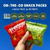 Freestyle Snacks Olive Snack Packs - As Seen on Shark Tank - Single Serve - Fresh Pitted Green Olives, Grown in Greece, All Natural, Non-GMO, Sugar-Free, Salty Snack - Variety, 1.1oz (6 Pack) view 4