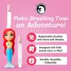 Kids Soft Bristle Mermaid Toothbrush for Ages 2+, Gentle and Cute Toothbrush for Children with Replaceable Brush Head, Ergonomic Handle Kids Brush for Teeth Care Ideal for Toddlers, Mermaid Design view 2