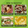 Freestyle Snacks Olive Snack Packs - Single Serve - Fresh Pitted Green Olives, Jumbo-Sized, Grown in Greece, All Natural, Non-GMO, Paleo, Sugar-Free, Keto, Salty Snack - Original, 1.1oz (24 Pack) view 4
