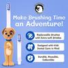 Kids Soft Bristle Puppy Toothbrush for Ages 2+, Gentle and Cute Toothbrush for Children with Replaceable Brush Head, Ergonomic Handle Kids Brush for Teeth Care Ideal for Toddlers, Puppy Design view 3