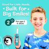 Kids Soft Bristle Dinosaur Toothbrush for Ages 2+, Gentle and Cute Toothbrush for Children with Replaceable Brush Head, Ergonomic Handle Kids Brush for Teeth Care Ideal for Toddlers, Dinosaur Design view 4