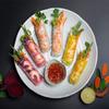 Natureland Brown Rice Paper (Large 8.5 in) Vegan Roll Low Carb Rice Paper For Spring Roll Wrappers Gluten Free Dumpling & Won Ton Wrappers, and Natureland Green Tea & Kopi Luwak Coffee Beans view 2
