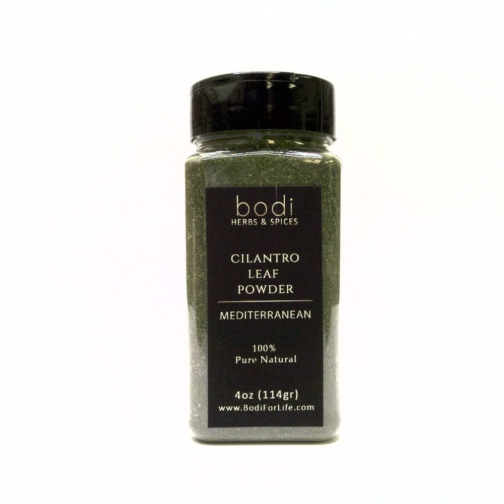 bodi : Cilantro Leaf Powder | 4oz to 5lb | 100% Pure Natural Hand Crafted (4 Oz)