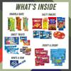 Military Birthday Snack Box (40 Piece Variety Gift Basket Care Package) Peanuts, Candy, Chips, Granola Bars & More - My Hero Crate view 2