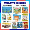 College Birthday Allergy Friendly Snack Box (40 Variety Gluten Free, Dairy Free, Vegan Gift Basket Care Package) Popcorn, Pretzels, Fruit Strips, Fig Bar & More - My College Crate view 2