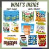 Military Birthday Allergy Friendly Snack Box (40 Variety Gluten Free, Dairy Free, Vegan Gift Basket Care Package) Popcorn, Pretzels, Fruit Strips, Fig Bar & More - My Hero Crate view 2
