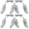 FOMIYES Eyeglass Pads 4pcs U Shaped Eyeglasses Pads Screw in Glasses Strap Bridge Silicone s Transparent Eye Anti Slip Anti Drop Fixing Tool view 1