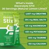 MYOXCIENCE Electrolyte STIX | Creatine Electrolyte Powder | Recovery from Exercise & Muscle Development w/Real Salt (Lemon Lime Flavor) (Stix 30 ct) view 4
