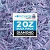 MagicWater Supply - 2 oz - Diamond Lavender - Crinkle Cut Paper Shred Filler great for Gift Wrapping, Basket Filling, Birthdays, Weddings, Anniversaries view 1