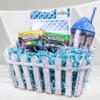 MagicWater Supply - 2 oz - Diamond Pastel Blue - Crinkle Cut Paper Shred Filler great for Gift Wrapping, Basket Filling, Birthdays, Weddings, Anniversaries view 3