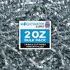 MagicWater Supply - 2 oz - Silver Metallic - Crinkle Cut Paper Shred Filler great for Gift Wrapping, Basket Filling, Birthdays, Weddings, Anniversaries view 1