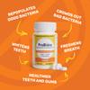 ProBiora Oral-Care Chewable Probiotic Tablets | Probiotic Supplement for Women & Men | Healthier Teeth & Gums | Fresher Breath | Whiter Teeth | Better Overall Health | 30 Count | Orange view 2