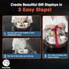 Wrap Junky Premium 3mm Thick Clear Cellophane Wrap Roll | 31.5" x 100ft (Unfolded) Folded to 15.7" | Cellophane Wrap for Gift Baskets | Clear Wrapping Paper for Food, Flower & Craft view 4