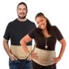 Movibrace Abdominal Belt for Hanging Belly, Weak Abdominal and Lower Back Muscles (XX-Large) view 1