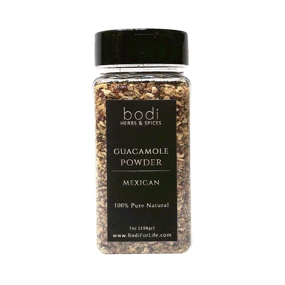 bodi : Guacamole Seasoning | 7oz to 5lb | 100% Pure Natural Hand Crafted (7 Oz)