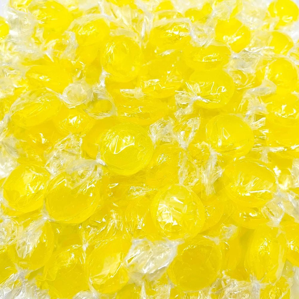 Sugar-Free Lemon Hard Candy, Individually Wrapped, 1 Pound Pack The Nile Sweets (Lemon)