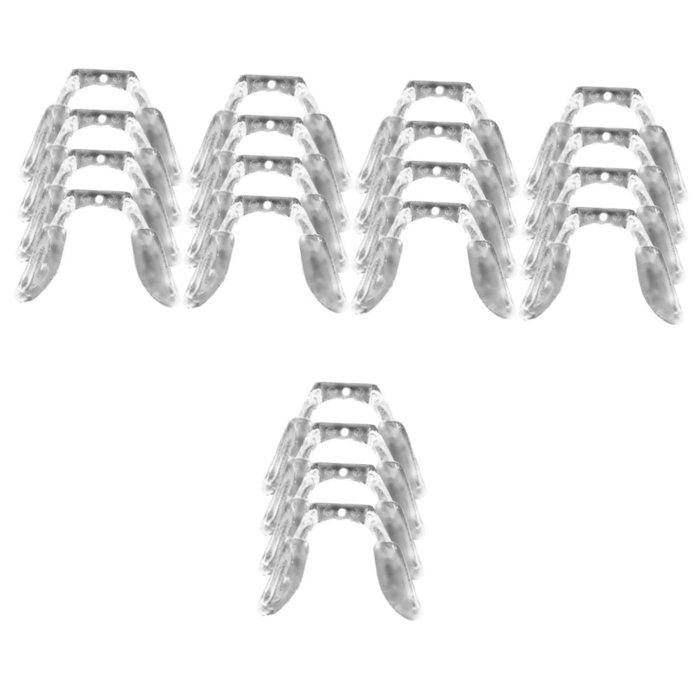 20 Pcs Glasses Pads Nose Pad for Glasses Sunglass Nose Pads Glasses Bridge Nose Pads Eyewear Nose Pads Sunglasses Nose Pads Replacement Nose Cover for Nosepads