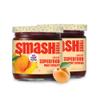 Smash Foods Apricot Jam | Low-Calorie, No Sugar Added Keto Jam with Upcycled Fruit & Chia Seeds | Vegan, Paleo Superfood Fruit Spread (2 Jars) view 1