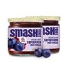 Smash Foods Grape Jam | Low-Calorie, No Sugar Added Keto Jam with Upcycled Fruit & Chia Seeds | Vegan, Paleo Superfood Fruit Spread (2 Jars) view 1
