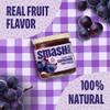 Smash Foods Grape Jam | Low-Calorie, No Sugar Added Keto Jam with Upcycled Fruit & Chia Seeds | Vegan, Paleo Superfood Fruit Spread (2 Jars) view 2