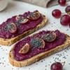 Smash Foods Grape Jam | Low-Calorie, No Sugar Added Keto Jam with Upcycled Fruit & Chia Seeds | Vegan, Paleo Superfood Fruit Spread (2 Jars) view 3