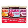 Smash Foods Jam, Variety Adventure 3-Pack | No Sugar Added, Naturally Sweet Jelly | Keto Friendly, Low Calorie, Low Carb | Non GMO, Upcycled, Vegan, Plant Based, Paleo | Raspberry, Apricot, Cherry Pomegranate view 1