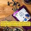 (1.76 oz x 3packs) EZ THAI - Premium Grade THAI Dried Butterfly Pea Flower Tea 1.76 Oz - Food Cloring - Natural Organic Non-GMO, Vegan, Caffeine Free, Relaxation, Chill Sleep, Loose Leaves Tea view 2