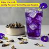 (1.76 oz x 3packs) EZ THAI - Premium Grade THAI Dried Butterfly Pea Flower Tea 1.76 Oz - Food Cloring - Natural Organic Non-GMO, Vegan, Caffeine Free, Relaxation, Chill Sleep, Loose Leaves Tea view 4