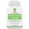 VitaMonk Low Dose Caffeine and Theanine - No Jitters, No Crash- Microdose of Caffeine L Theanine Pills with Caffeine Theanine and Theobromine - 25mg of Caffeine, Caffeine Pills L Theanine - 60 Caps view 1