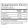 VitaMonk Low Dose Caffeine and Theanine - No Jitters, No Crash- Microdose of Caffeine L Theanine Pills with Caffeine Theanine and Theobromine - 25mg of Caffeine, Caffeine Pills L Theanine - 60 Caps view 2