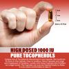 Procapsin Vitamin E 1000 IU Ultra Tocopherol 450mg Vitamin E Vegan  All 4 Tocopherols - Alpha Tocopherol + Beta Tocopherol + Gamma Tocopherol + Delta Tocopherol Unique d Alpha (180) view 3